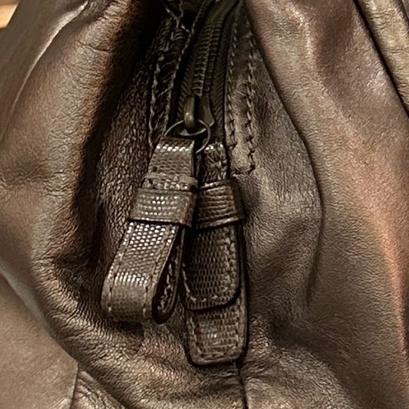 COACH Madison Maggie Shoulder Bag in Metallic Antiqued Bronze, GUC - Picture 12 of 16